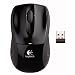 Logitech V450 Nano Laser Notebook Maus schnurlos schwarz