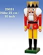Decorative Christmas Nutcracker - King (Medium - 25cm / 10in) Decorative Christmas Nutcracker - King (Medium - 25cm / 10in)