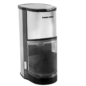 Black and Decker CBM205 Coffee Bean Mill, Stainless Steel by Black & Decker