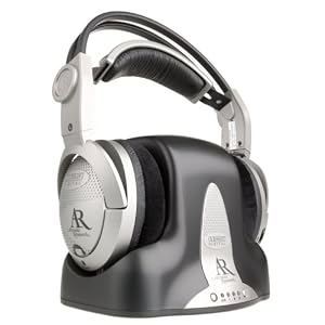 Acoustic Research AW791 Wireless Surround Headphones (Silver) by Acoustic Research