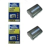 Two High Quality batteries with premium cells - Twin Pack for Sony Handycam DCR-TRV255E