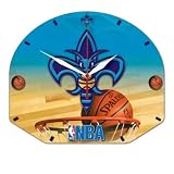 New Orleans Hornets Official Logo Backboard Clock