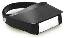 Head Wearing Magnifier Can Be Used Hands Free And Worn Over Glasses. Has Dual Magnifying Power.