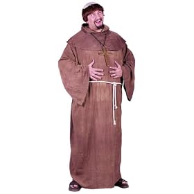 Medieval Monk Plus Size Costume