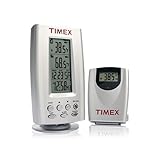 Timex TX6000 Wireless Electronic Indoor/Outdoor Thermometer with Clock and Calendar