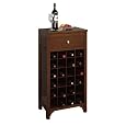 24 Bottle Wine Cabinet - Walnut Finish