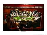 Poker Sympathy Sports Art Poster Print by Cassius Marcellus Coolidge, 25x19