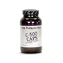 TwinLab C-500 Caps, 500 mg, 250 Capsules (Pack of 2)