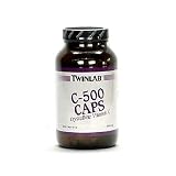 TwinLab C-500 Caps, 500 mg, 250 Capsules (Pack of 2)