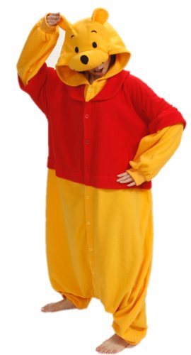 Superlieu Winnie Pooh Kigurumi Pajamas Anime Costume