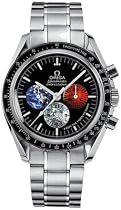 Men's Automatic Speedmaster Professional Stainless Steel Black Dial