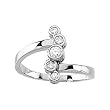 14K White Gold Diamond Ring - 0.25 Ct.
