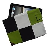 Adore June - Canvas iPad und iPad 2 Case / H&uuml;lle - gr&uuml;n (iPad Tasche | iPad Zubeh&ouml;r f&uuml;r alle Apple iPad Modelle)