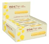 thinkThin Protein Bar, Lemon Cream Pie, Gluten Free, 10 - 50 gram Bars