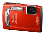 Olympus TG-320 Digital Compact Camera - Red (14MP, 3.6x Wide Optical Zoom) 2.7 inch LCD