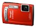 Olympus Tough TG-320 Digitalkamera (14 Megapixel, 3,6-fach opt, Zoom, 6,9 cm (2,7 Zoll) Display, bildstabilisiert, 3m wasserdicht, 1,5m sto�fest) rot