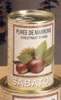 Chestnuts - Marrons Puree 15.30 oz. by Sabaton