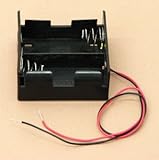 SEOH Double Battery Holder C with 12in Wire Leads