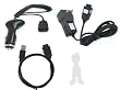 4 in 1 Charger Kit for Samsung YP-P2, YP-P3, YP-T10, YP-Q1, YP-K3, YP-K5, YP-S3, YP-S5 : Includes Wall / Travel Charger, Car Charger, 2in1 USB Sync and Charging Data Cable and Human Shape Smart Wrap