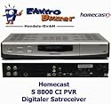 Homecast S 8000 CI PVR dig. Satreveiver 250 GB FP