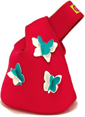 eco accessible backpacks:Dabbawalla Bags Lunch Purse, Butterfly Images