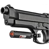 Universal Pistol Mount Red Laser Sight 3 Lithium Batteries Included