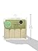 American Baby Company 4-Pack Organic Cotton Terry Washcloths, Ecru