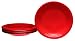 Fiesta Scarlet 464 7-1/4-Inch Salad Plates, Set of 4