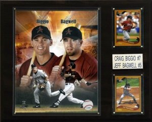 Houston Astros Jeff Bagwell and Craig Biggio 12