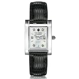 US Naval Academy Women's Swiss Watch - Mother of Pearl Quad with Diamonds