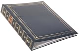 Pioneer APS 3-Ring Bi-Directional Le Memo Album, Navy Blue