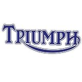 Triumph Motorcycle Biker Bike Car Bumper Sticker Decal 6x2.5 
