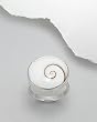 Nautilus Shell Round Sterling Silver Adjustable Size Ring (Sizes 6 - 9)