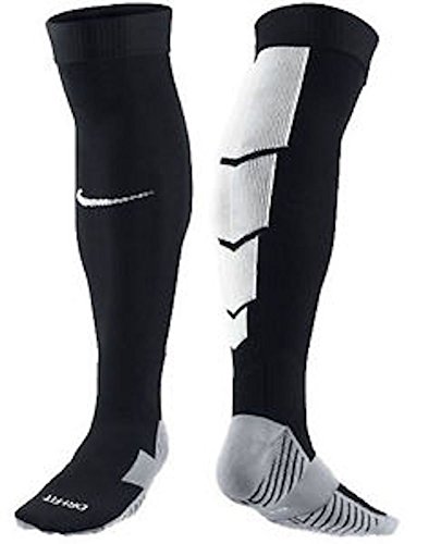 Nike Stadium Football Over The Calf Sock (Black, White)