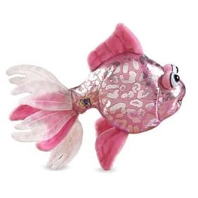 LilKinz Mini Plush Stuffed AnimalPink Glitter Fish