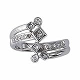 3/8ct tw diamond contemporary right hand ring (Platinum)