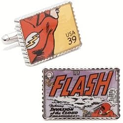 Flash Gordon Stamp Cufflinks