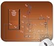 Mousepad - 9.25" x 7.75" Designer Mouse Pads - Engineering/Mathematics/Scientific (MPEN-025)