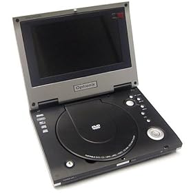 Optronix 7" Widescreen Portable DVD Player, Multiregion with DIVX Support.