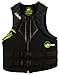 Liquid Force Hinge CGA Wakeboard Vest Black/Green Mens