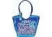Laurel Burch Cats Scoop Tote Bag - Indigo