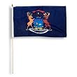 Michigan Flag 12 x 18 inch