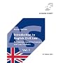 Introduction to English Civil Law - Vol. 1. For German-Speaking Lawerys and Law Students