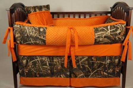 Custom Made Baby Crib Bedding Max4HD realtree