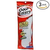 Odor-Eaters Ultra Comfort Odor-Destroying Insoles, One Size Fits All, Economy Pack, 3 Pairs per Pack, (Case of 3 Packs)
