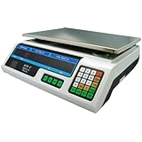 TMS SCALE(BLUEBOX)ACS-C 60-Pound 30Kg Digital Price Food Meat Produce Computing Scale for Cafeteria Candy Grocery Deli Restaurant Market Farmer
