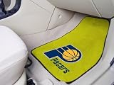 Indiana Pacers Printed Carpet Car Mat 2 Piece Set