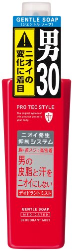 PRO TEC STYLE デオドラントミスト ジェントルソープ 120ml