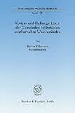 Kosten- und Haftungsrisiken der Gemeinden bei Sch�den aus flurnahen Wasserst�nden
