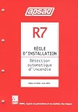 Règle d'installation R7 Détection automatique d'incendie Image du produit